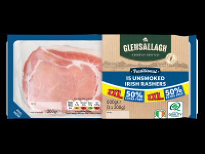 Lidl  XXL Unsmoked Rindless Back Bacon