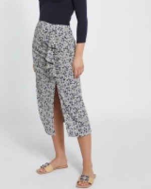 Dunnes Stores  Savida Hannah Ruffle Slit Skirt