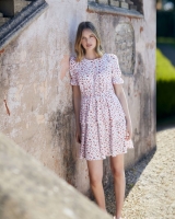 Dunnes Stores  Savida Hannah Mini Dress With Gathered Detail