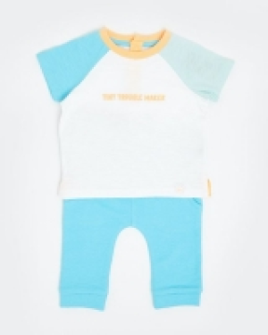 Dunnes Stores  Two-Piece Slogan Set (Newborn-12 months)