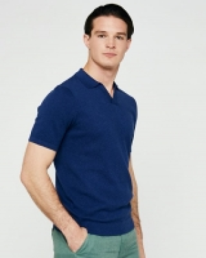 Knitted Revere Polo