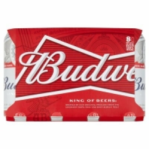 BUDWEISER CAN PACK 4 X 500ML 15.00 €