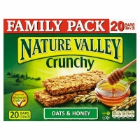 Centra  Nature Valley Crunchy Oats & Honey Bars Family Pack 420g