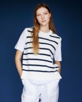 Dunnes Stores  Carolyn Donnelly The Edit Navy Stripe Tabard