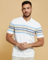 Dunnes Stores  Paul Costelloe Living Short Sleeve Modal Blend Polo Shirt