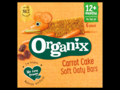Carrot Cake Soft Oaty Bars