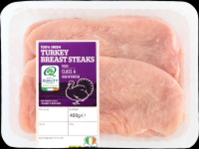 Irish Turkey Breast Steaks 4.29 €