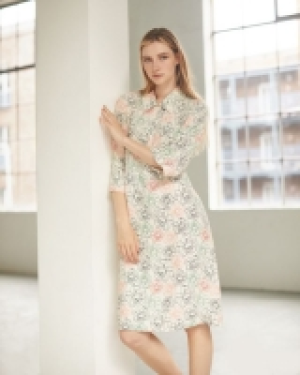Dunnes Stores  Carolyn Donnelly The Edit Abstract Floral Printed Dress