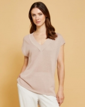 Paul Costelloe Living Studio Mushroom Eve Vest