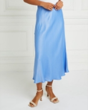 Gallery Satin Slip Skirt
