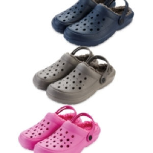 Aldi  Adults Warm Clogs