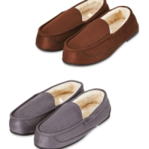 Avenue Mens Moccasin Slippers