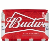 Centra  BUDWEISER BEER CAN PACK 8 X 500ML