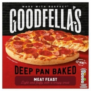 Goodfellas Deep Pan Meat Feast Pizza 415g