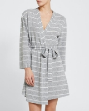 Dunnes Stores  Stripe Dressing Gown