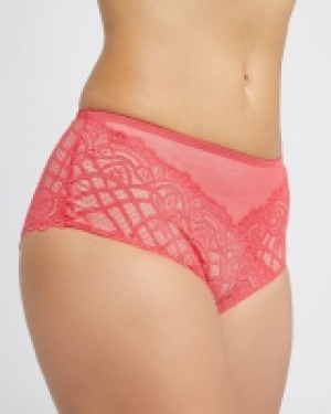Lace High Waist Briefs
