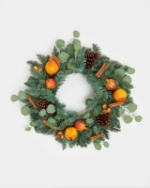 Dunnes Stores  Paul Costelloe Living Orange Wreath