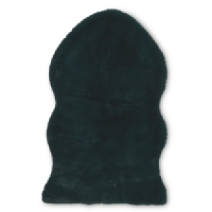 Green Faux Fur Rug