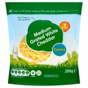 Centra  Centra Medium White Grated 200g