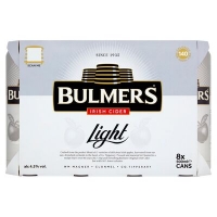 Centra  BULMERS LIGHT CAN PACK 8 X 500ML
