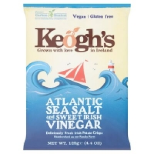 Centra  KEOGHS SALT & VINEGAR CRISPS 125G