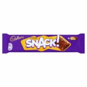 CADBURY SNACK SHORTCAKE BAR 6 PACK 120G 5.00 €