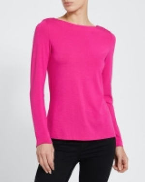 Long-Sleeved Boat Neck Top 5.00 €