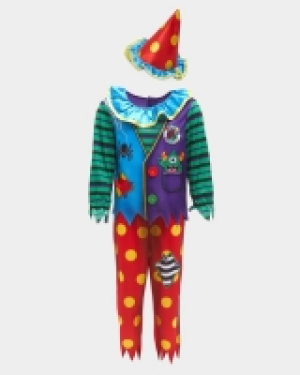 Toddler Clown Costume (9 Months-4 Years)
