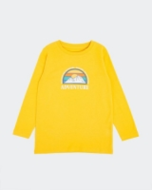 Cotton Long-Sleeved T-Shirt (2-14 years)