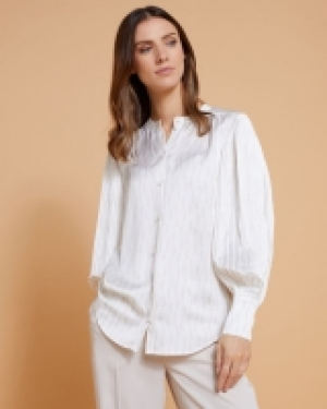 Paul Costelloe Living Studio Pleat Sleeve Blouse