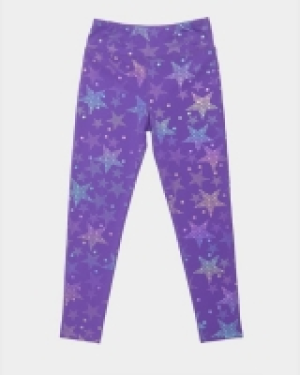 Metallic Sports Leggings (4-14 Years)