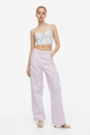 HM  Cropped bustier top