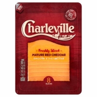Centra  Charleville Mature Red Cheddar Slices 160g