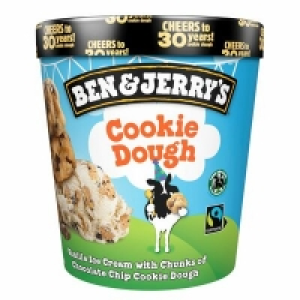 Ben & Jerrys Cookie Dough Ice Cream 465ml
