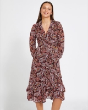 Savida Midi Dress With Chain Detail