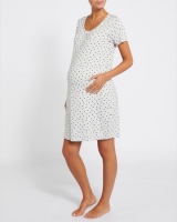 Dunnes Stores  Maternity Button Nightdress