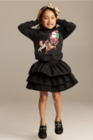 Fine-knit cotton jumper