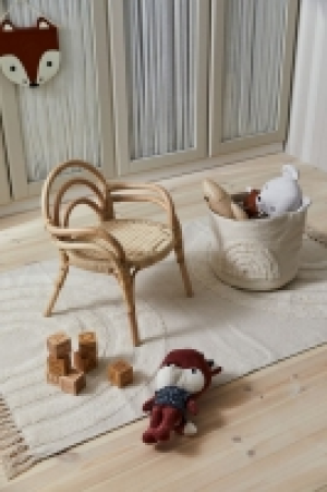 Childrens rattan lounge chair