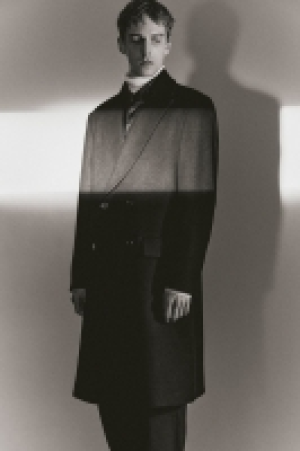 Double-breasted wool-blend coat 129.00 €