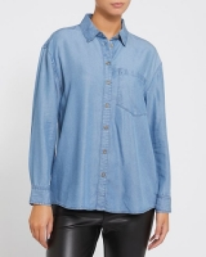 One Pocket Denim Shirt