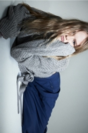 Rib-knit wrap cardigan 22.99 €
