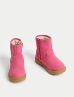 M&s Collection Kids Freshfeet Chelsea Boots (4 Small - 13 Small)