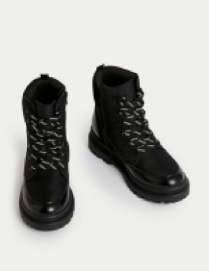 Marks and Spencer M&s Collection Kids Freshfeet Ankle Boots (1 Large - 7 Large)