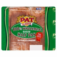 Centra  Pat The Baker Wholemeal Half Pan 400g