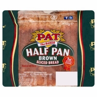 Centra  Pat The Baker Brown Sliced Half Pan 400g