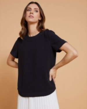 Paul Costelloe Living Studio Black Shell Top