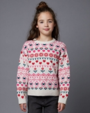 Leigh Tucker Willow Fair Isle Jumper (4-14 years)
