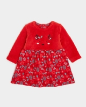 Dunnes Stores  Christmas Dress (Newborn-12 months)