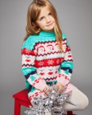 Fair Isle Knit Dress (2-10 years)