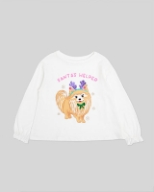 Dog Sequin Top (4-13 years)